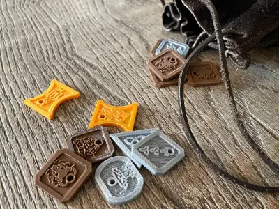 DM Inventory - Coins Free 3D print model