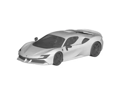 Ferrari Sf90 Spider 3D model