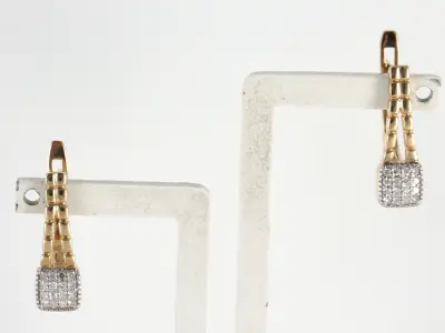 Fashion earrings 3d print model ready  3D print model