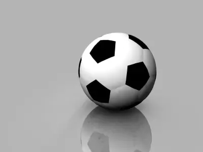 football 3d model soccer ball 3D model