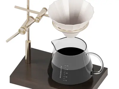 HOLZKLOTZ COFFEE DRIPPER 3D model