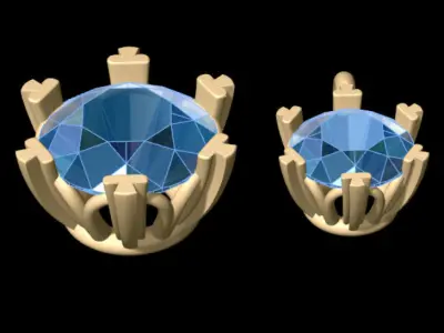 Little Gem Pendant Free 3D print model