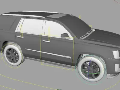Car suv 3D model by gohean333