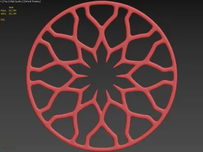 Gothic Shape Design 3D Printing Model 3D print model