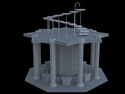 FOUNTAIN - SHADIRVAN - 01 3D model