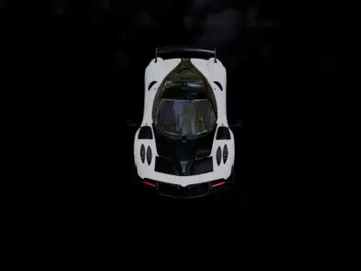 Pagani Huraya BC 3D Model 3D model