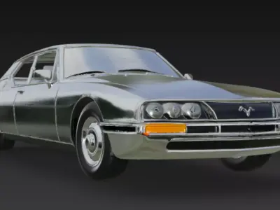 Citroen SM Car 3d Model For Print 3D print model