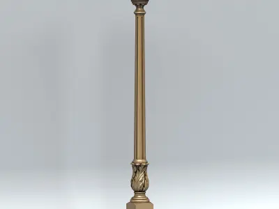 Baluster 003a 3D model