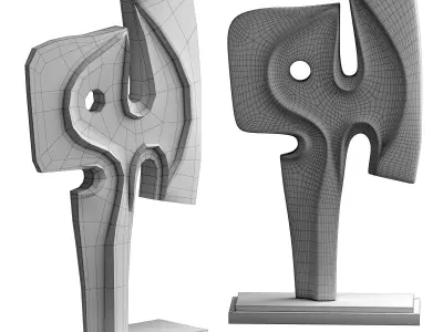 ARTERIORS Maeve Sculpture Low-poly 3D model