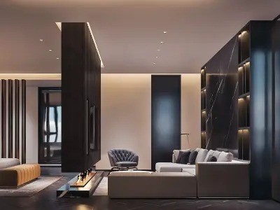 bedroom interior 3D model