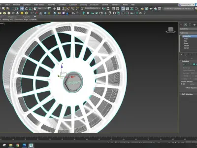 Rotiform Wheel 3D model by nosevicartur