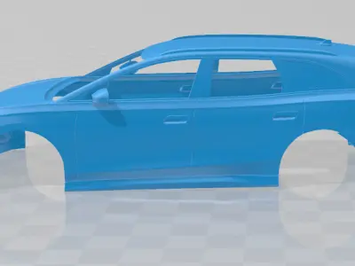 Volkswagen ID 7 GTX Tourer - Body Car STL Model 3D print model