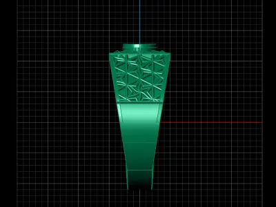 Print Ready STL 3DM  Gents Rings Diamond Men Ring  3D print model 204