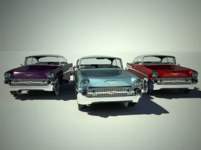 Belair 1957 3D model