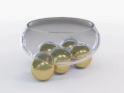 GRAVITY 5 BALLS 3D model
