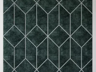 Wall Panel 3d model Low-poly 3D model 9