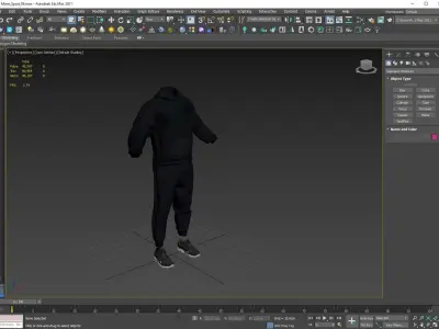 Male Sport Outfit 4 Low-poly 3D model
