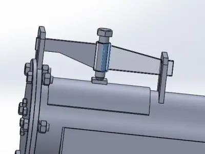 Spiral loading  machine 3D model