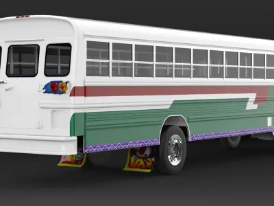 Wayne Lifeguard 3D model Low-poly 3D model