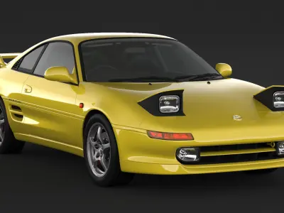 Toyota MR2 GT-S 3D model