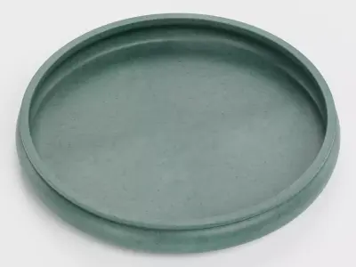 Bonsai Bowl V1 - Ceramic Pot Low-poly 3D model