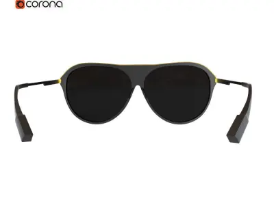 Sunglasses NO 4 3D model