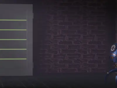 Four - legged Robot Free 3D model