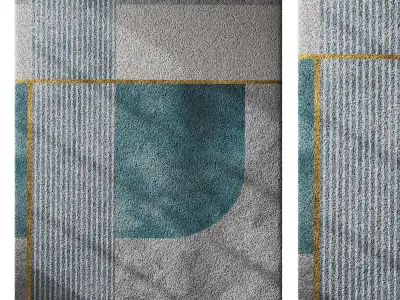Rug Set 22 3D model