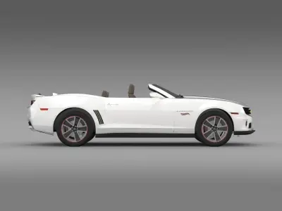 Chevrolet Camaro 2013 HotWheels SE Convertible 3D model