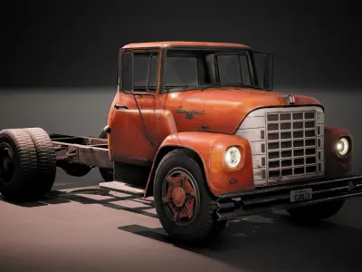 International Loadstar  Low-poly 3D model