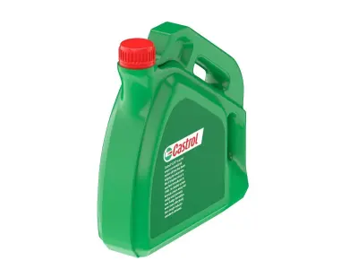 Castrol GTX Engine Oil 15W-40 A3B3 4L 3D model