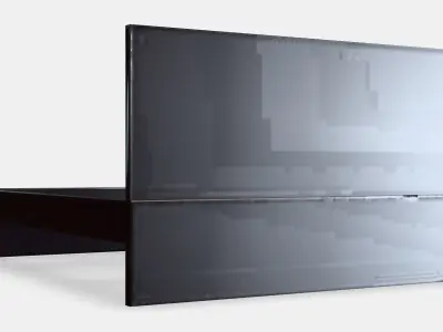 MALM Bed frame high 68 Low-poly 3D model