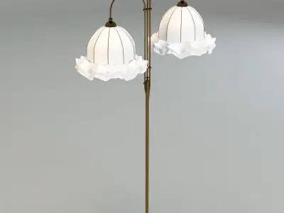 classical floor lamp 3D model