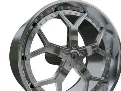 ASANTI AF164 WHEEL  3D print model
