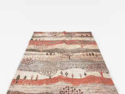 Rugs No 404 Low-poly 3D model
