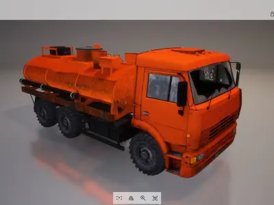 Vehicle - Truck 07 Low-poly 3D model