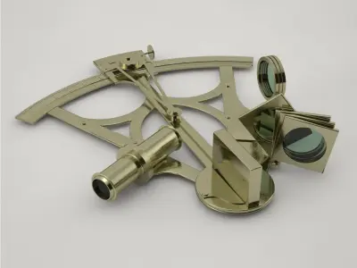 Pro - Objet Deco Sextant 3D model