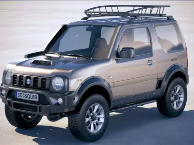 Suzuki Jimny 4Sport Desert 2018 3D model