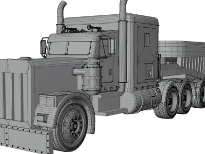 truck 3D model 13