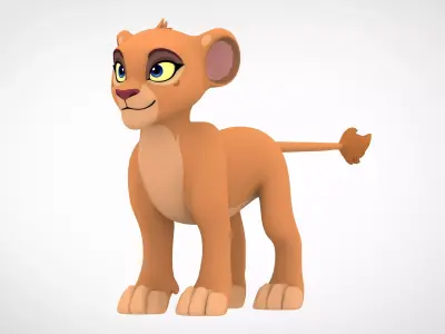 Zuri Cub 3D model