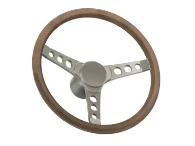 3d printable set of 3 classic steering wheels 3D print model