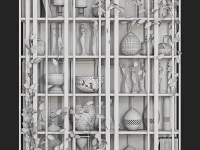 decorative set 46 3D model