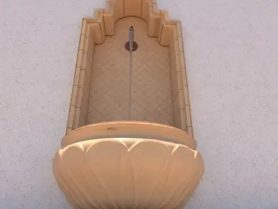 Wall Fountain 3D model