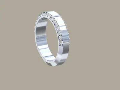  Women Ring  3D print model