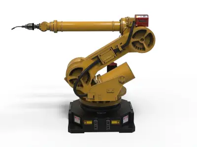 Industrial Robot Arm 3D model