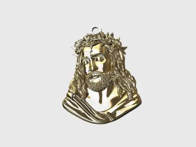 DIJE DE EL ROSTRO DE JESUS CRISTO  3D print model