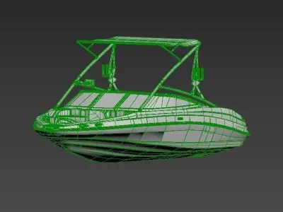 boat-modern 3D model