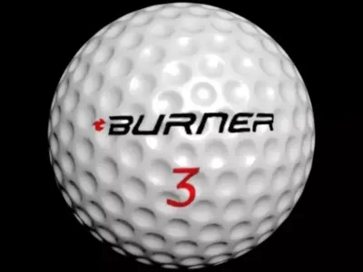 golf ball Low-poly 3D model get