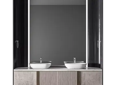 Luxury Bathroom 217 3D model