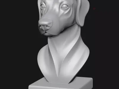 Doberman Pinscher 3D print model